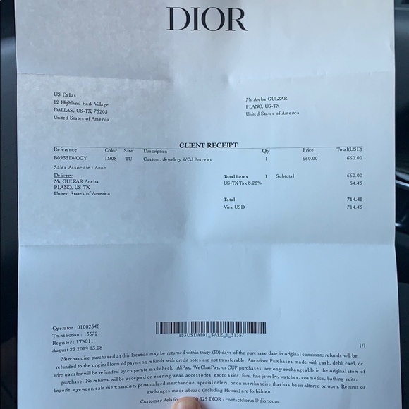 DIOR REVOLUTION BRACELET SET - Picture 8 of 8